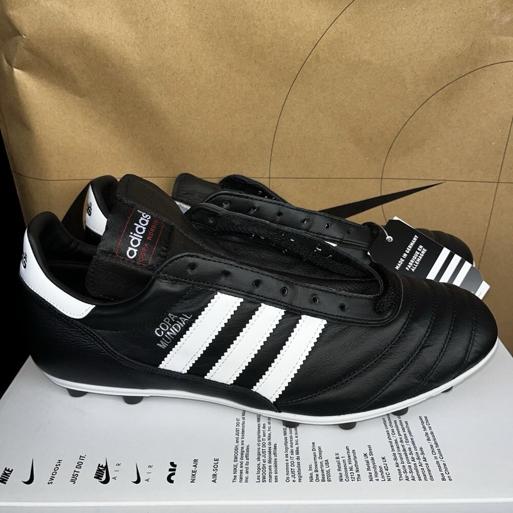 NEW Adidas Copa Mundial Leather Soccer Cleats Made In Germany 015110 Size 11.5